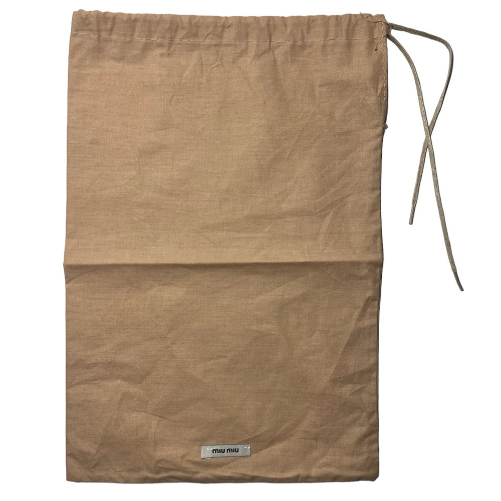 Miu Miu Drawstring Authentic Wallet On Chain Woc … - image 1